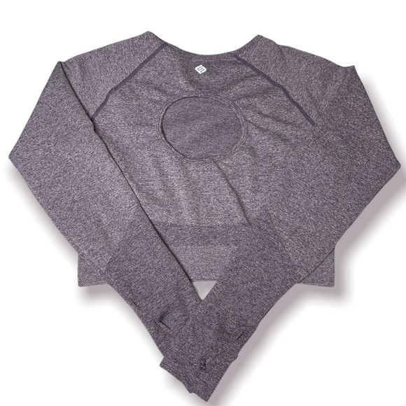 💜WORKOUT CROP TOP - LAVENDER✨ - Picture 4 of 4